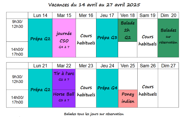 programme en cours de construction